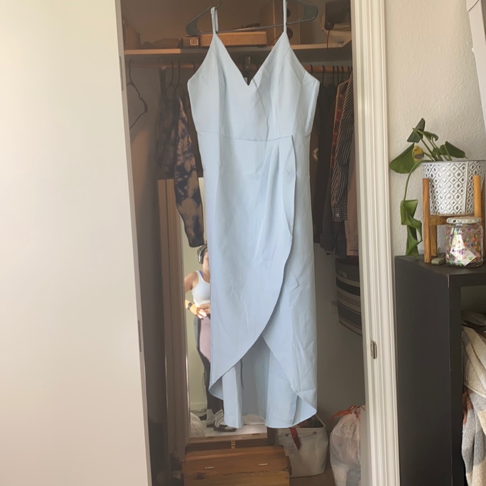 Light blue dress